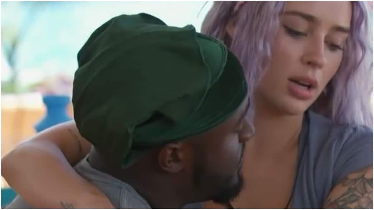 Cinco and Leslie on Love Island USA