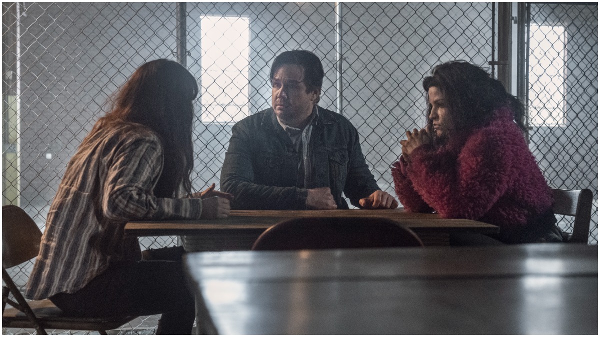 Eleanor Matsuura as Yumiko, Josh McDermitt as Eugene, and Paola Lazaro as Juanite 'Princess' Sanchez, as seen in Episode 3 of AMC's The Walking Dead Season 11