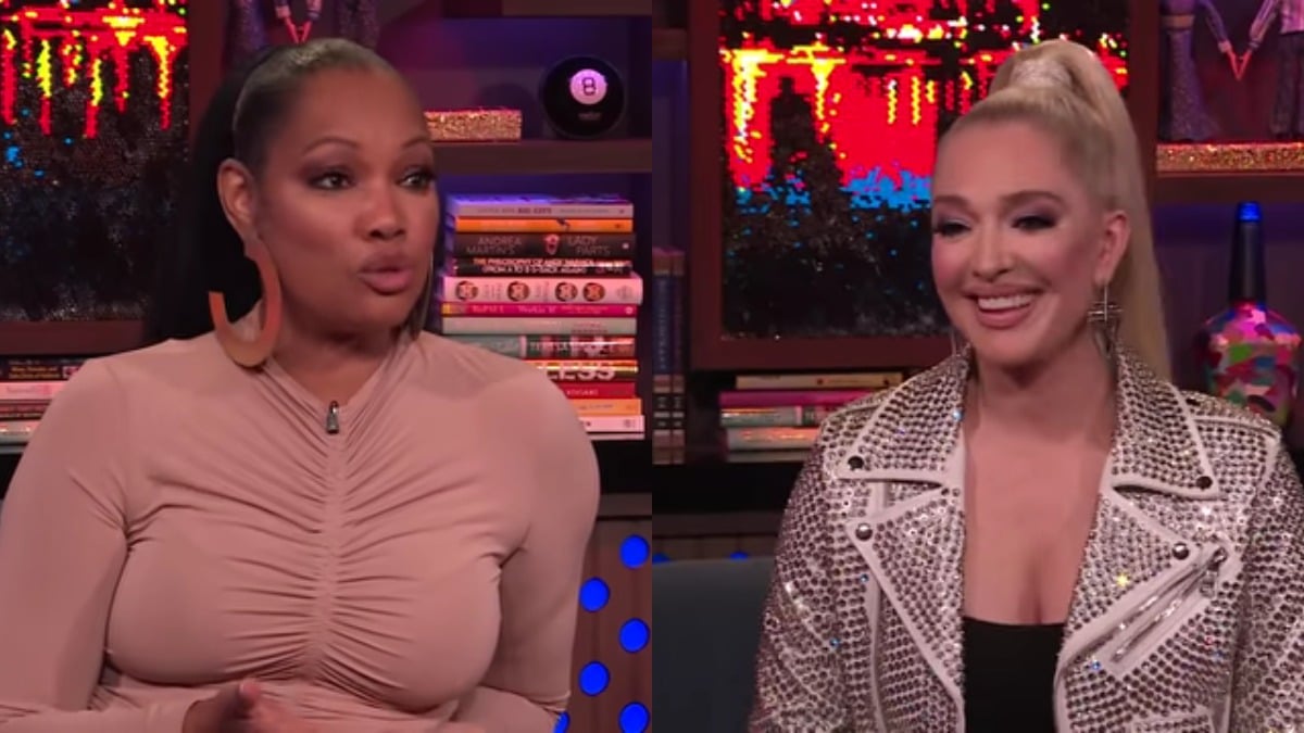 Garcelle and Erika on WWHL.