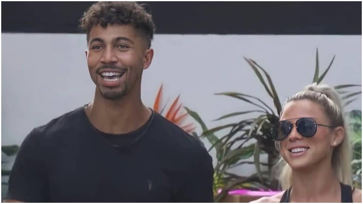 Isaiah and Shannon on Love Island USA