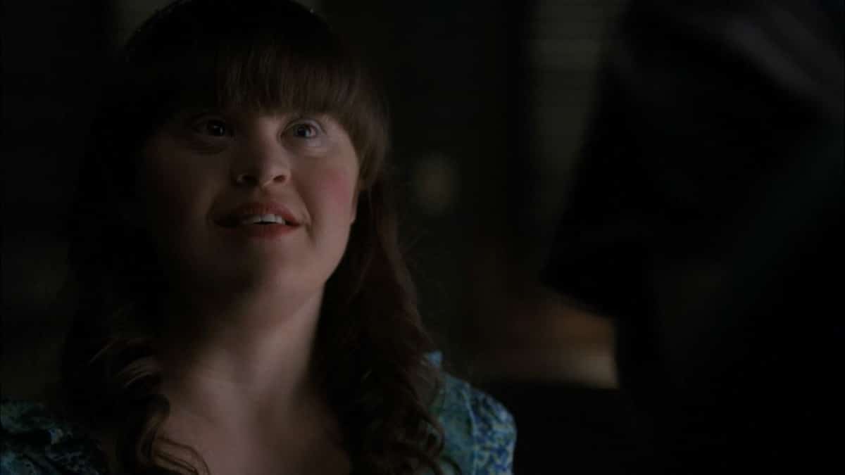Jamie Brewer stars as Addy Langdon, as seen in FX's American Horror Story