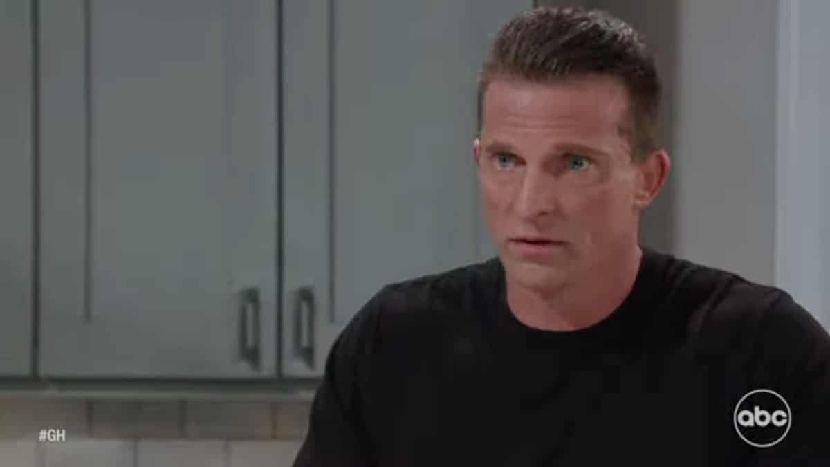 Steve Burton as Jason on General Hospital.