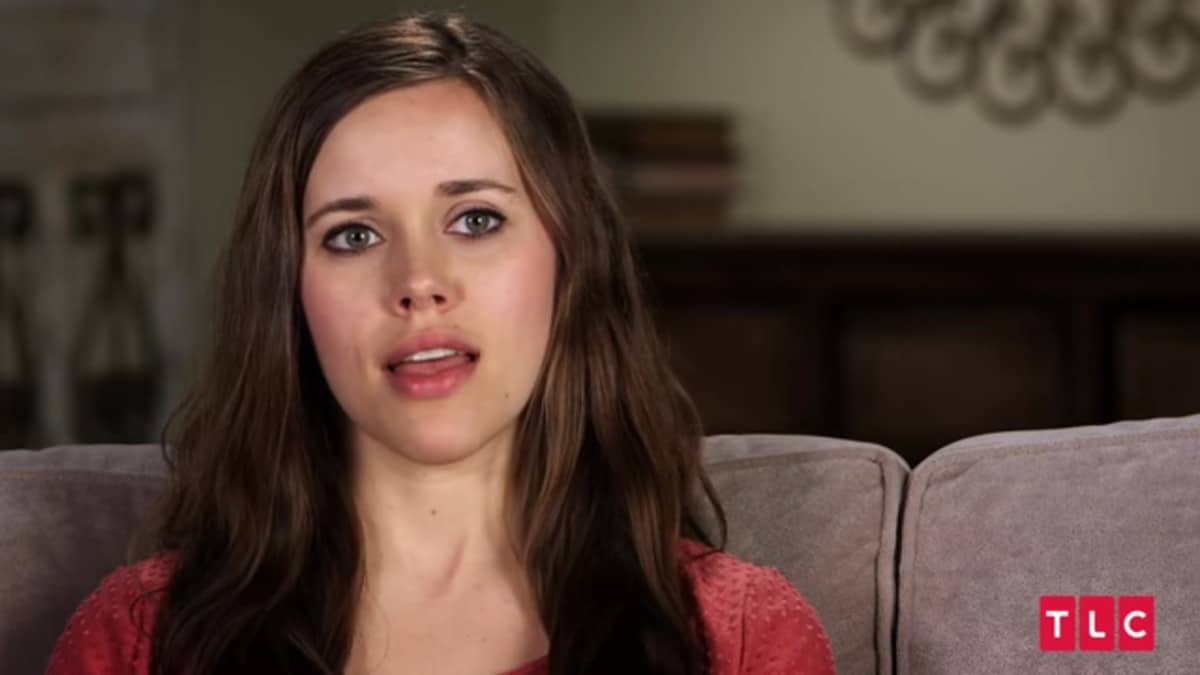 Jessa Duggar in a confessional.