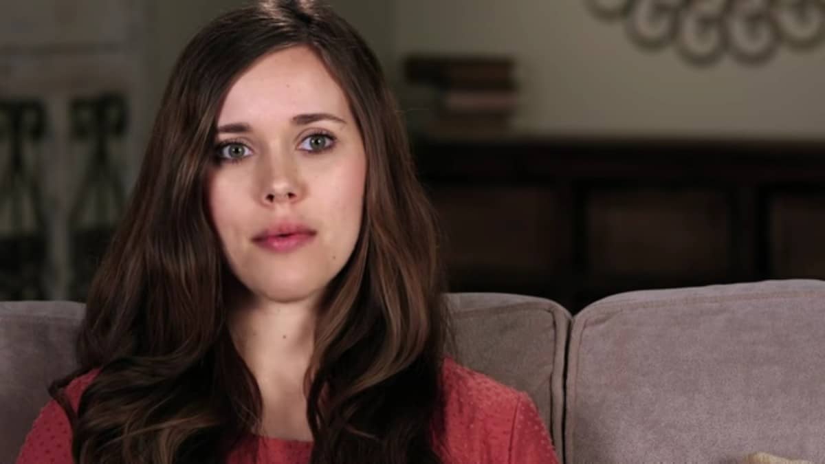 Jessa Duggar in a Counting On confessional.