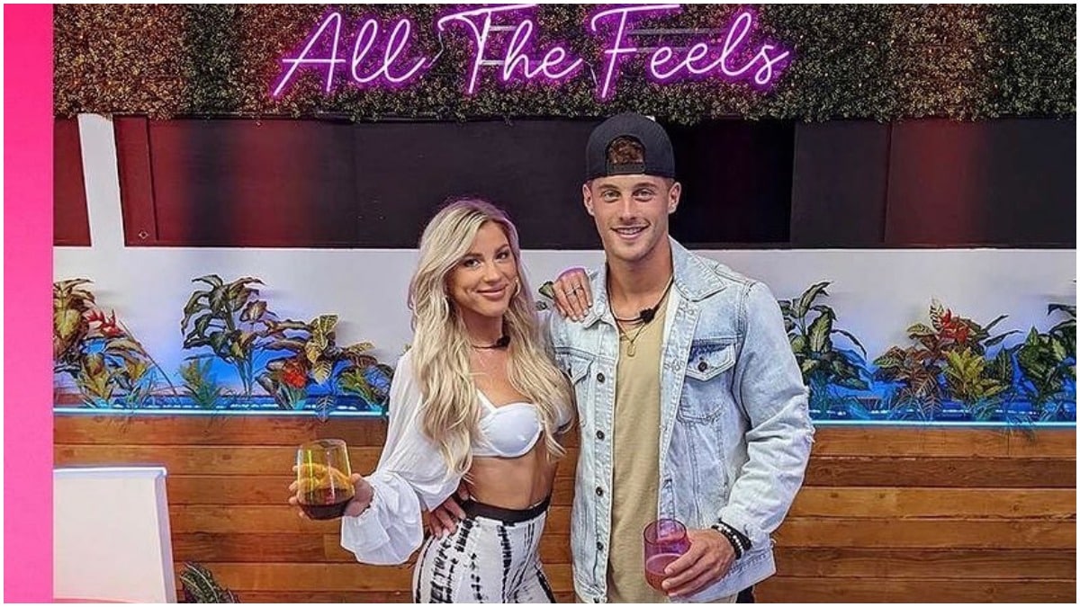Josh and Shannon on Love Island USA