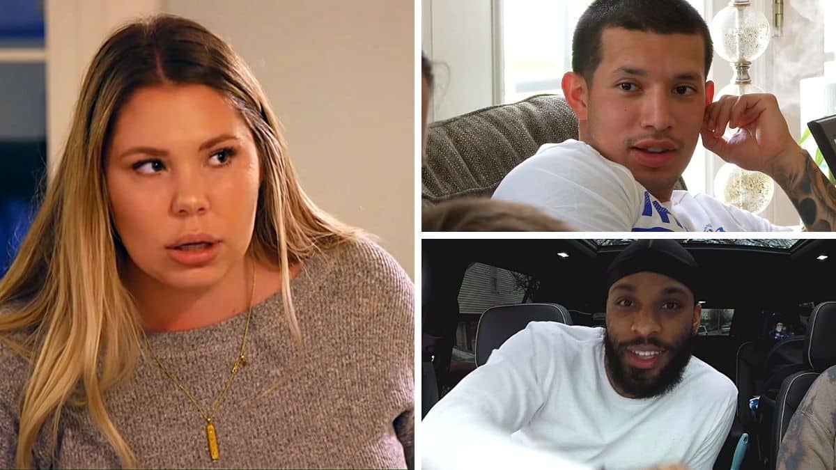 Kail Lowry of Teen Mom 2 with Javi Marroquin and Chris Lopez