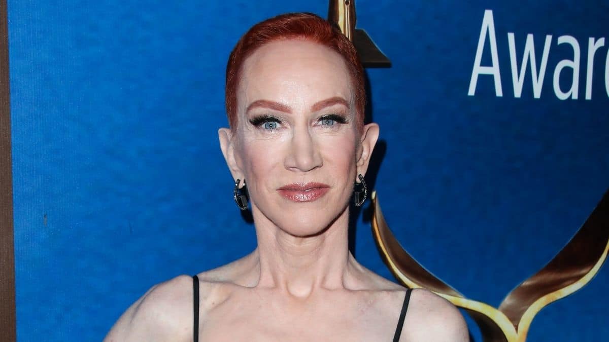 Image of Kathy Griffin on the red carpet