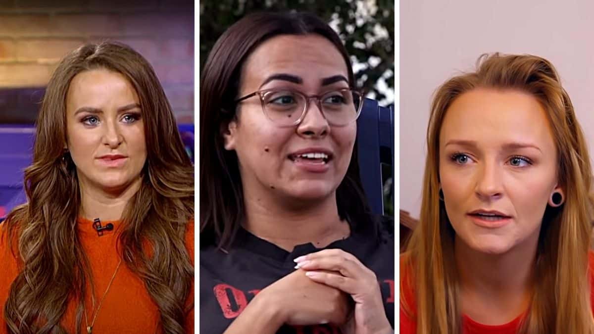 Leah Messer, Briana DeJesus of Teen Mom 2 and Maci Bookout of Teen Mom OG