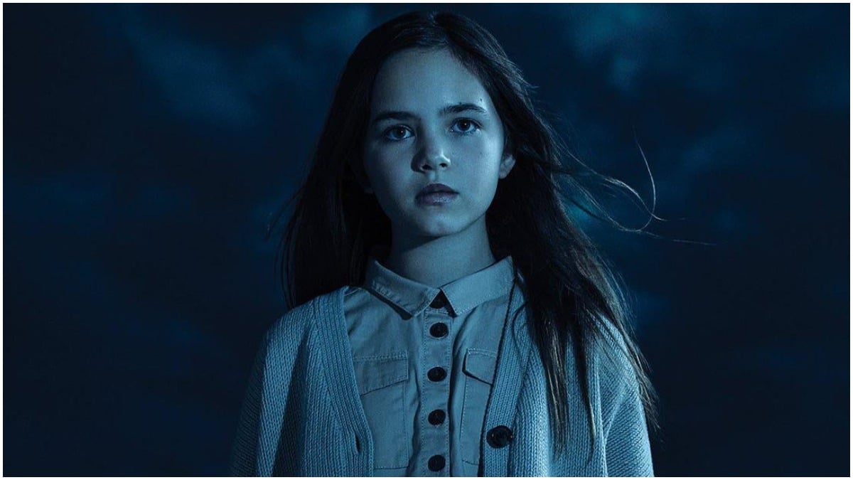 Ryan Kiera Armstrong stars as Alma Gardner in FX's American Horror Story: Double Feature