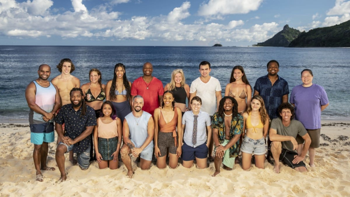 Survivor 41 Cast On Beach