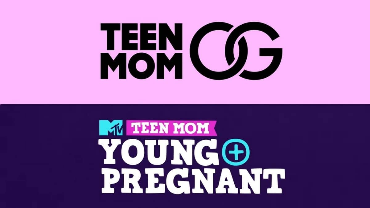 Teen Mom OG and Young + Pregnant logos