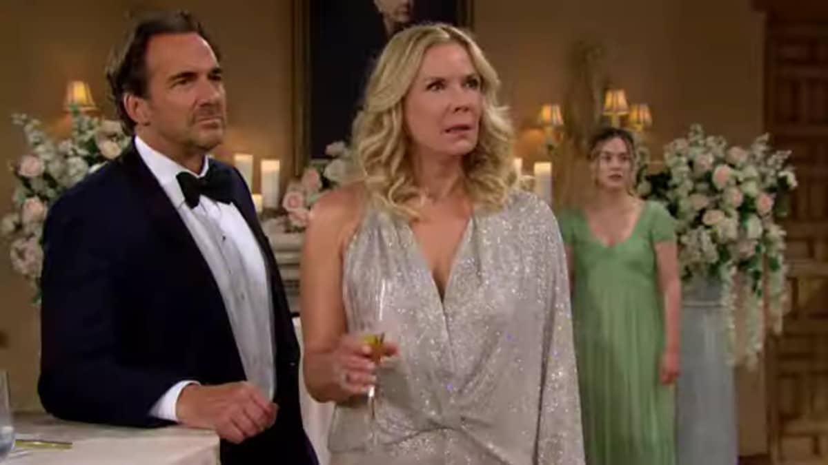 Ridge and Brooke on The Bold and the Beautiful.