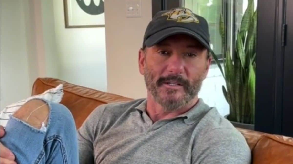 Screenshot of Tim McGraw from TikTok