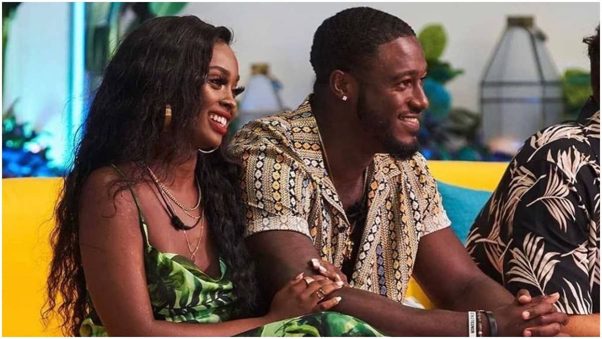 Trina and Cinco on Love Island USA