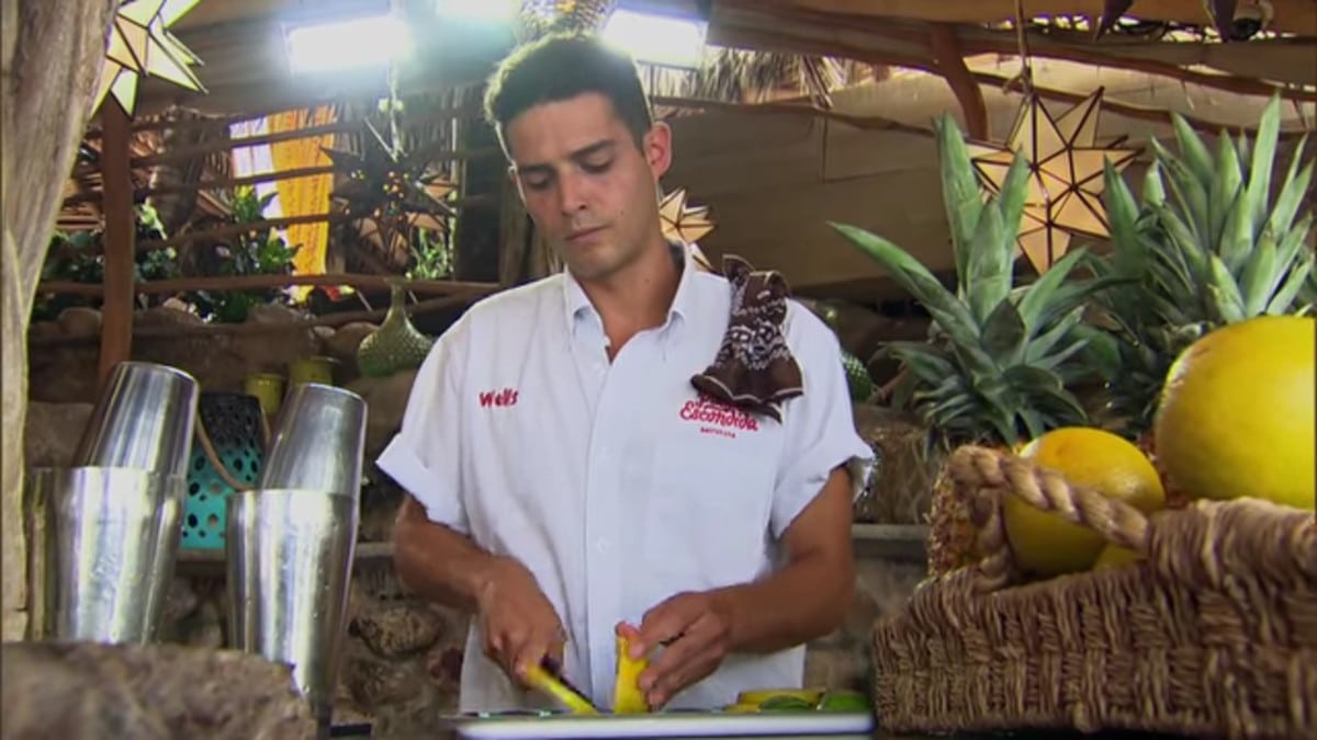 How long has Wells Adams been the bartender on Bachelor in Paradise?