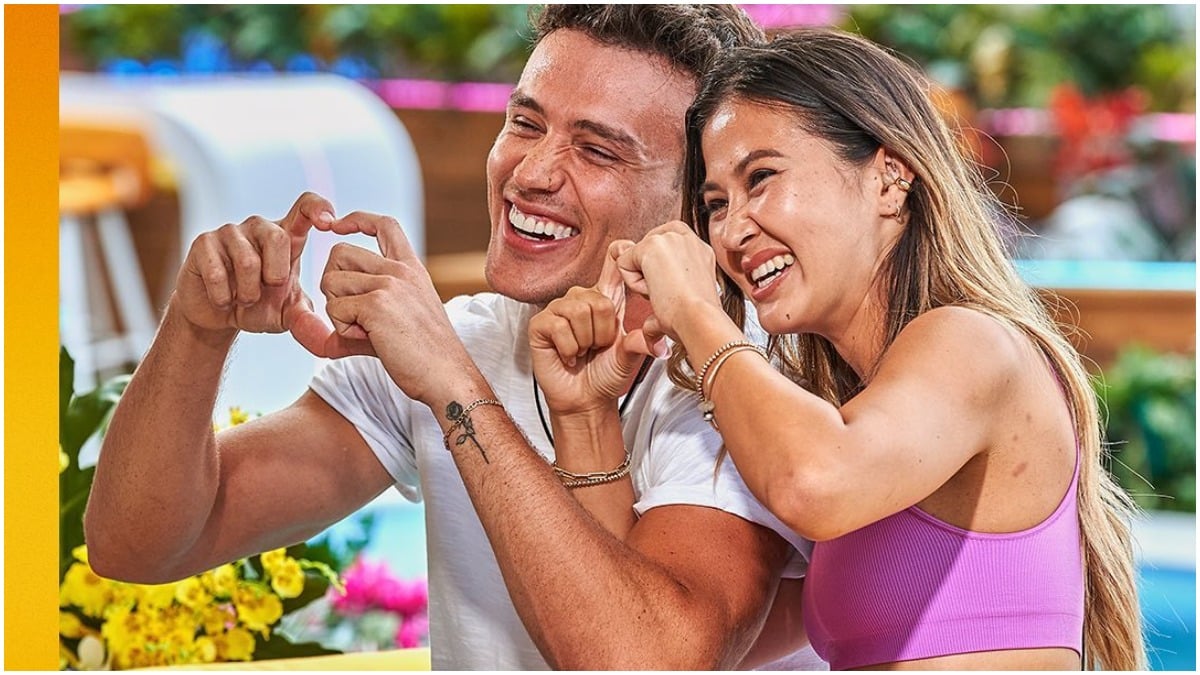 Will and Kyra on Love Island USA