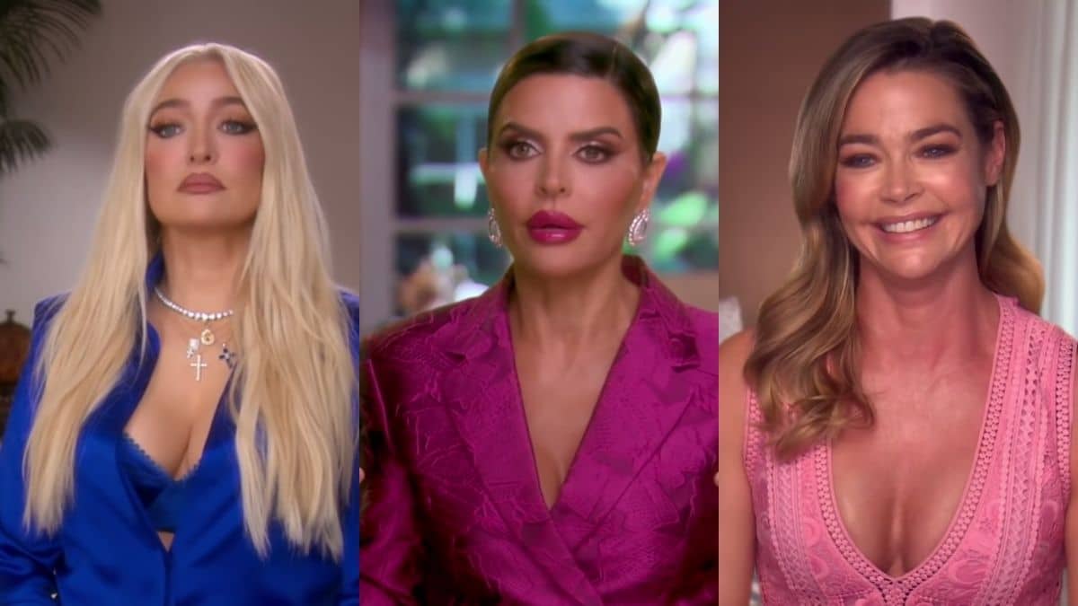 RHOBH star Lisa Rinna responds to questions that she's treating Erika Jayne differently than Denise Richards