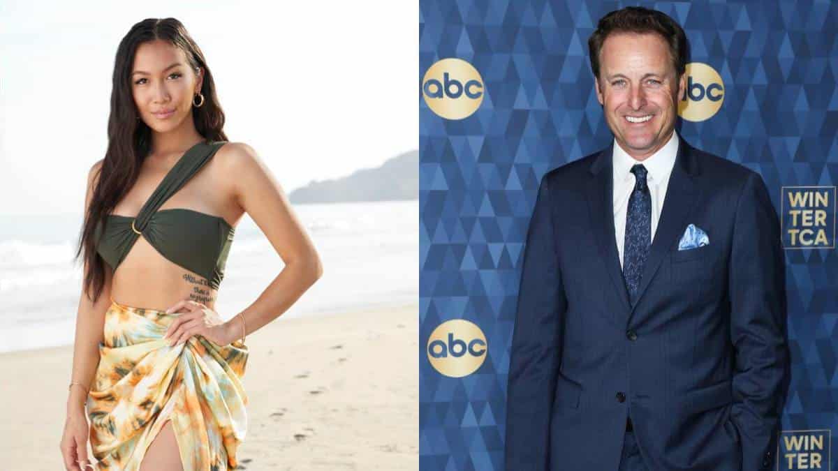 Tammy Ly and Chris Harrison