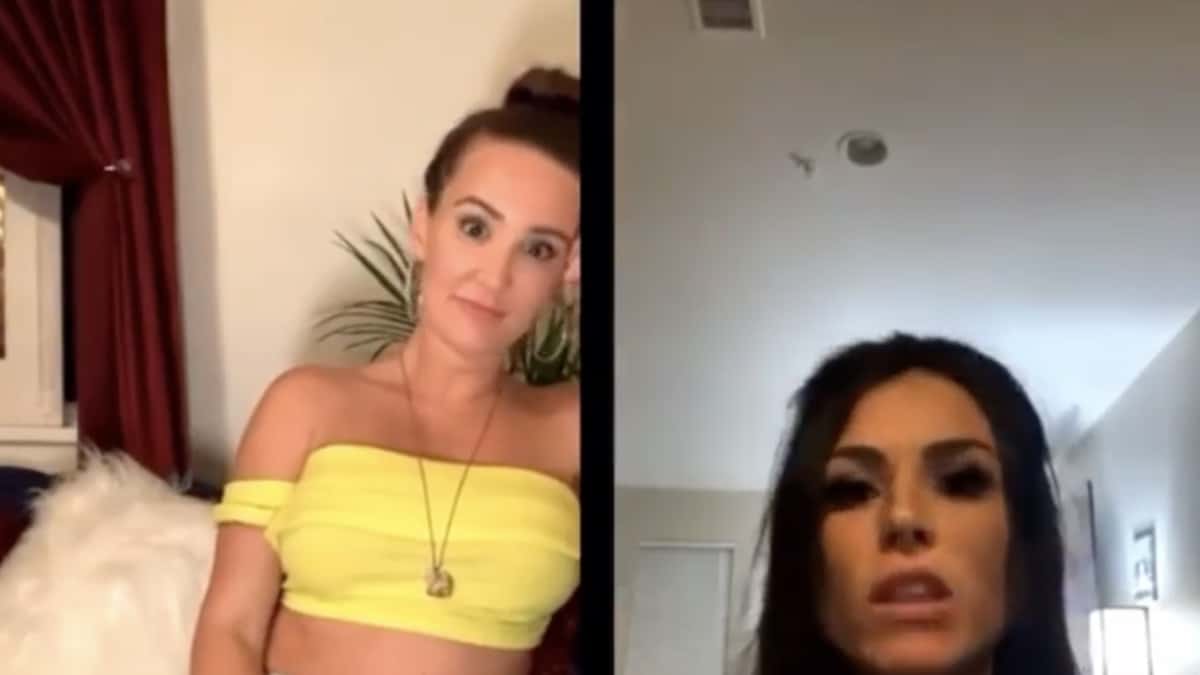 the challenge amanda garcia and ashley mitchell during instagram live
