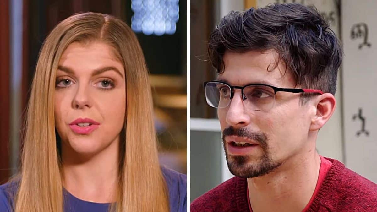 Ariela Weinberg and her ex Leandro on 90 Day Fiance: The Other Way