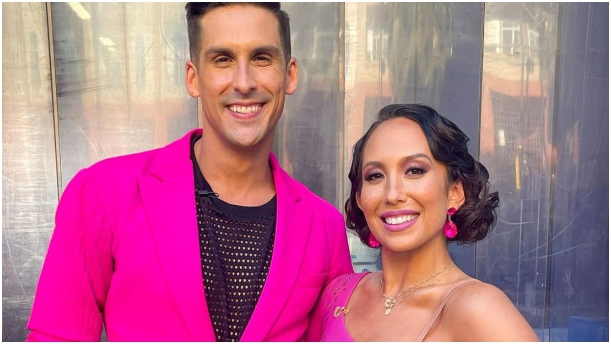 Cody Rigsby and Cheryl Burke on DWTS
