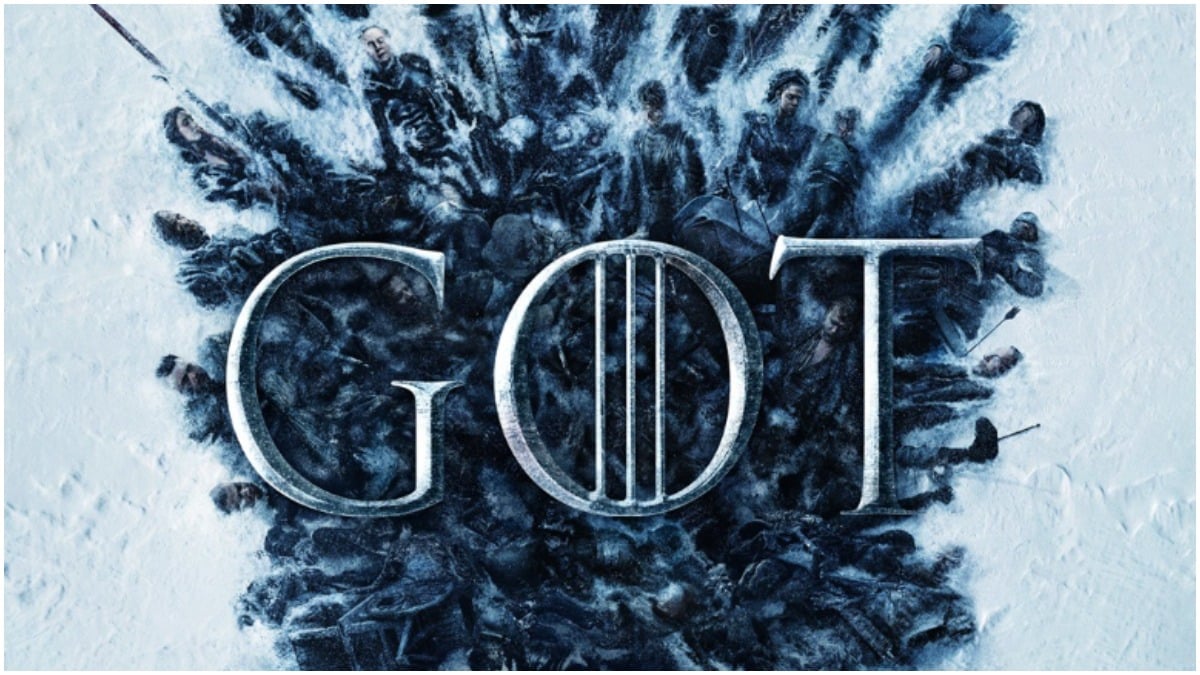 Promotional poster for the final season of HBO's Game of Thrones