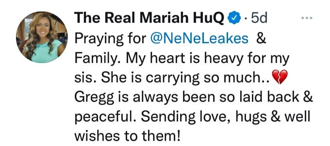 Mariah Huq sends love to NeNe Leakes 