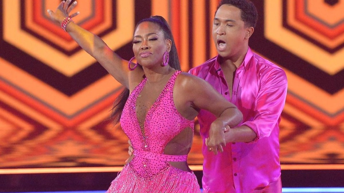 Kenya Moore on Dancing With the Stars