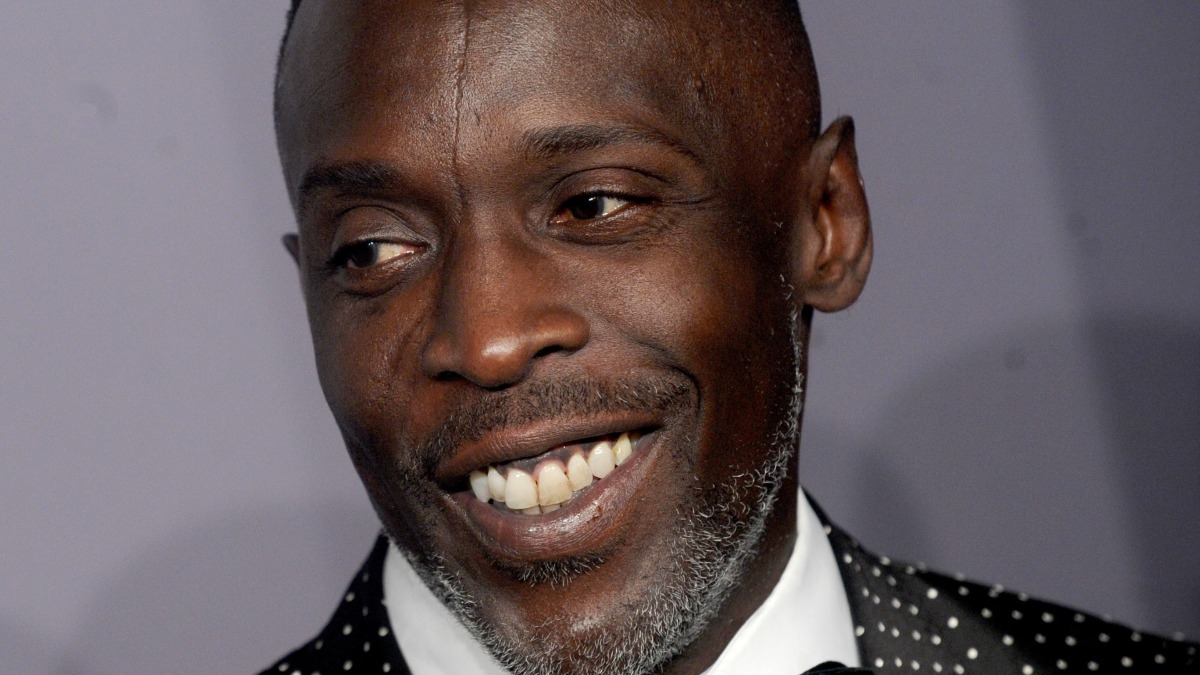 Michael K Williams on the red carpet