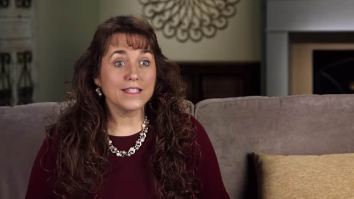 Michelle Duggar in a Counting On confessional.