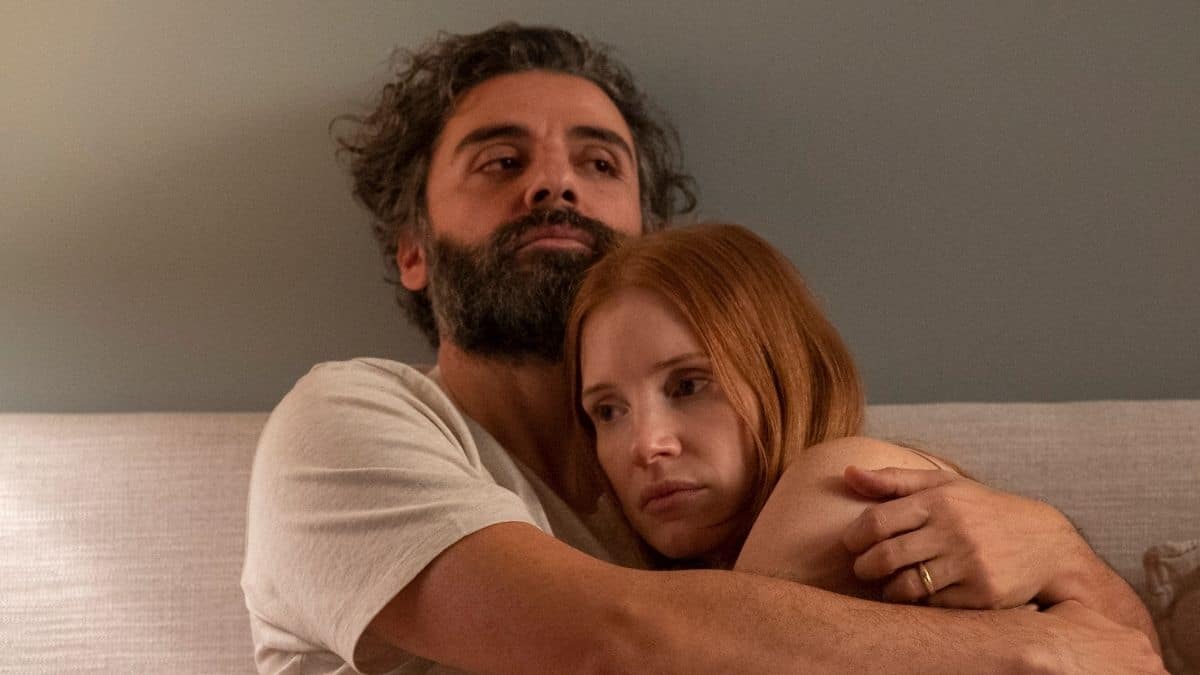 Oscar Isaac and Jessica Chastain star in HBO's Scenes From A Marriage