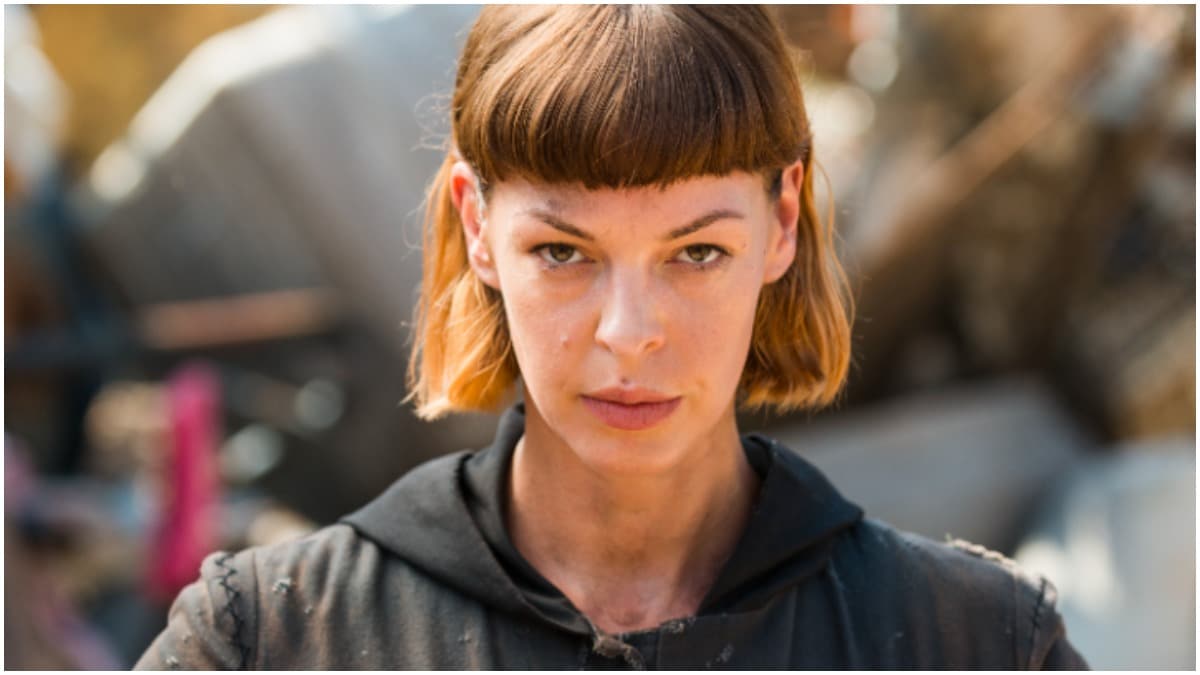 Pollyanna McIntosh stars as Jadis, as seen in Episode 7 of AMC's The Walking Dead Season 8