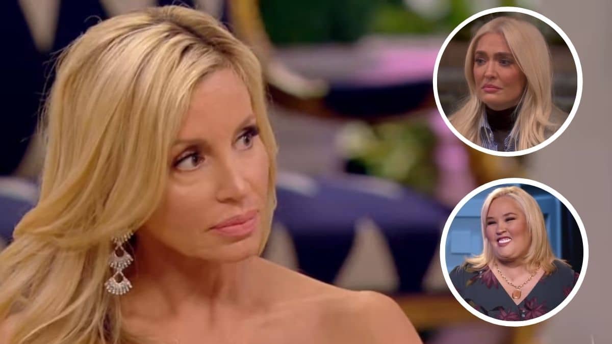 Camille Grammer comments on RHOBH reunion dresses, RHOBH fan compares Erika Jayne to Mama June