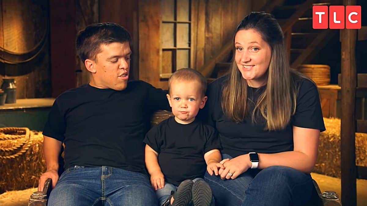 Zach, Jackson, and Tori Roloff of LPBW