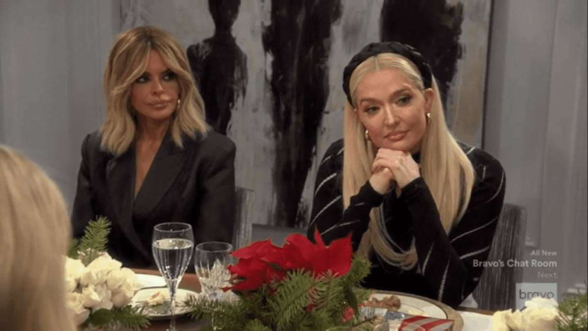 Erika Jayne and Lisa Rinna on RHOBH