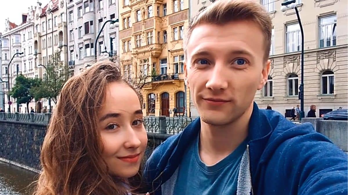 Alina with Steven Johnston of 90 Day Fiance: The Other Way