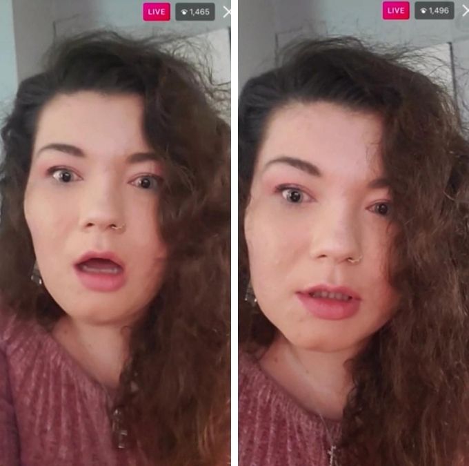 amber portwood's instagram live pics of her dilated pupils