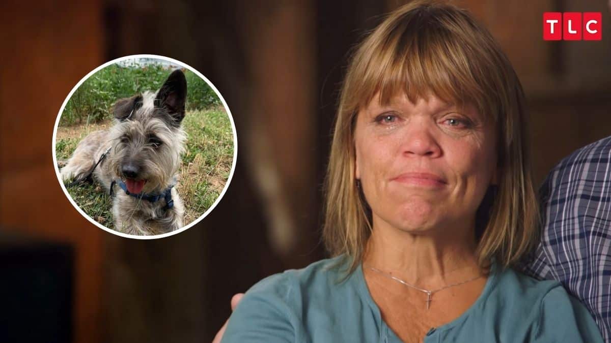 Amy Roloff and her dog Felix of LPBW