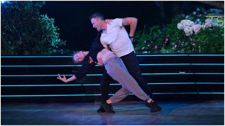 Brian Austin Green and Sharna Burgess on Dancing With the Stars