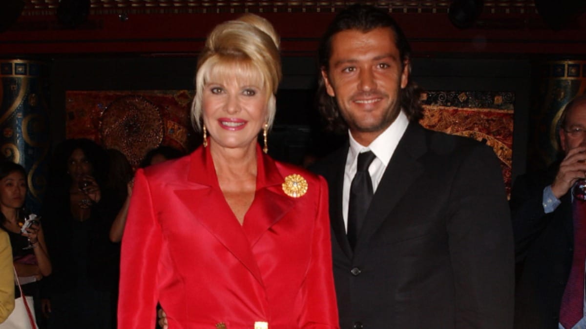 Ivana Trump and Rossano Rubicondi