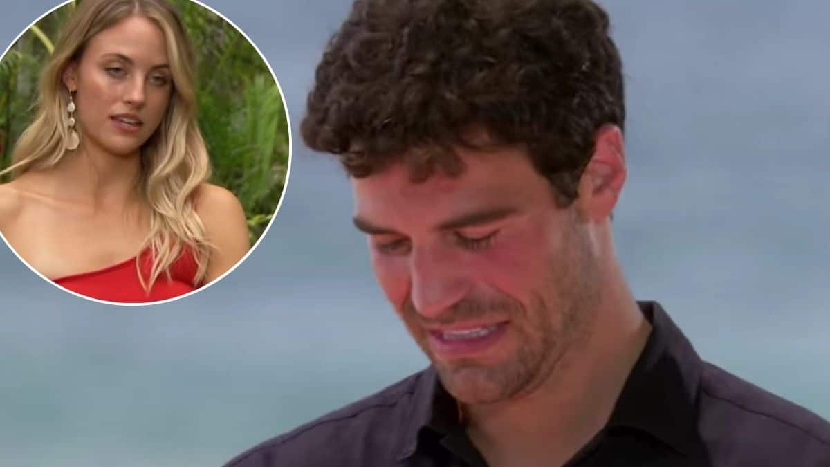 Joe Amabile confronted by Kendall Long on Bachelor in Paradise