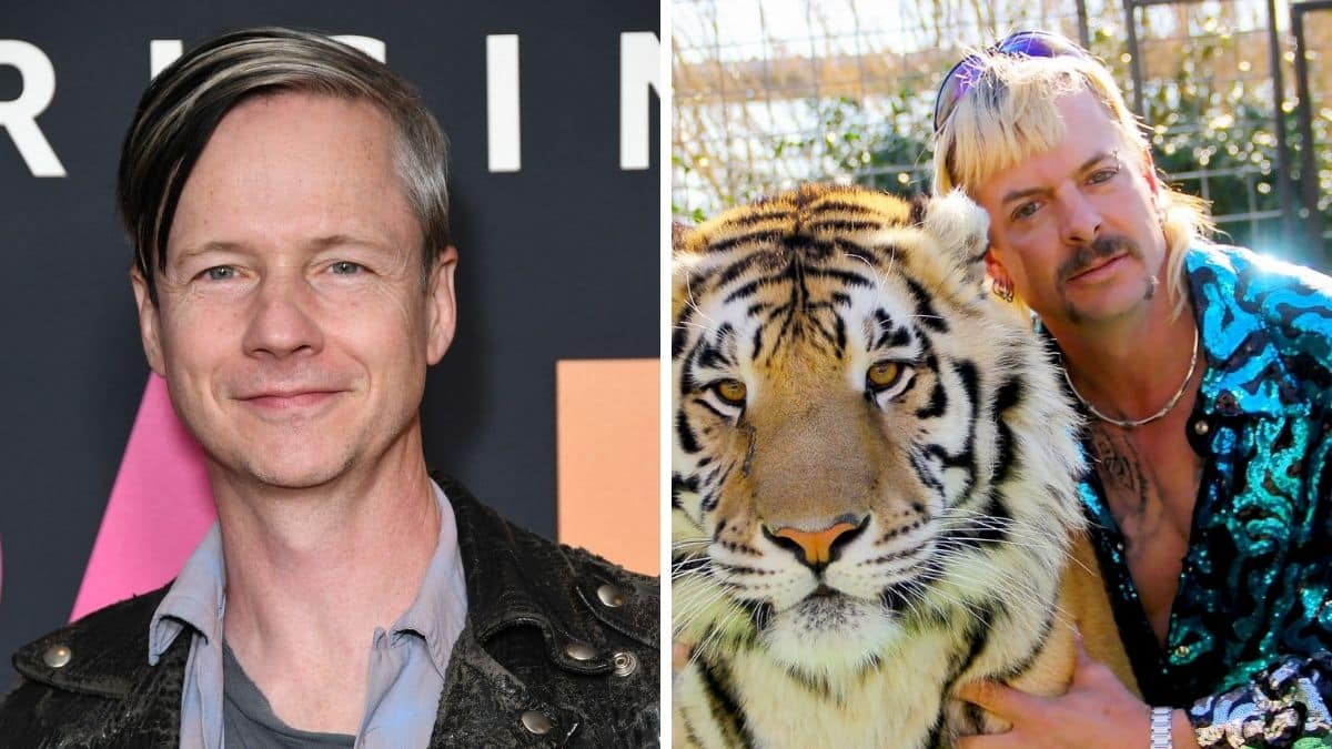 Images of John Cameron Mitchell and Joe Exotic