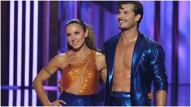 Mel C and Gleb on Dancing With the Stars