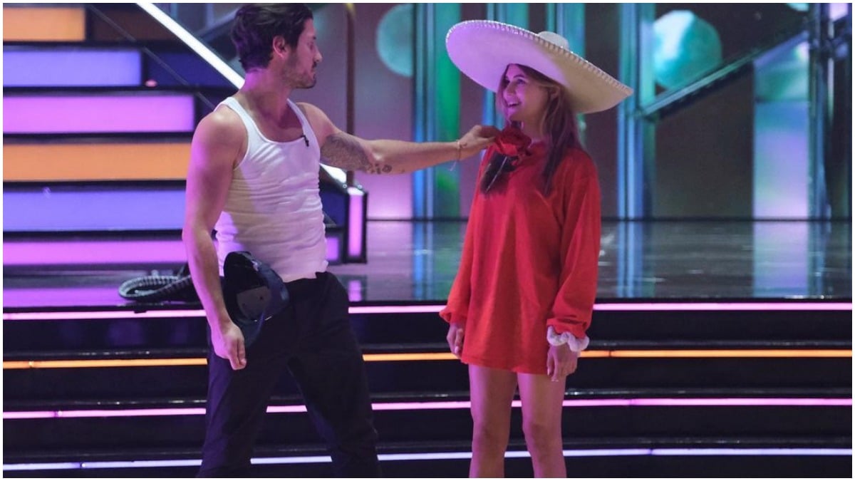 Olivia Jade and Val on DWTS