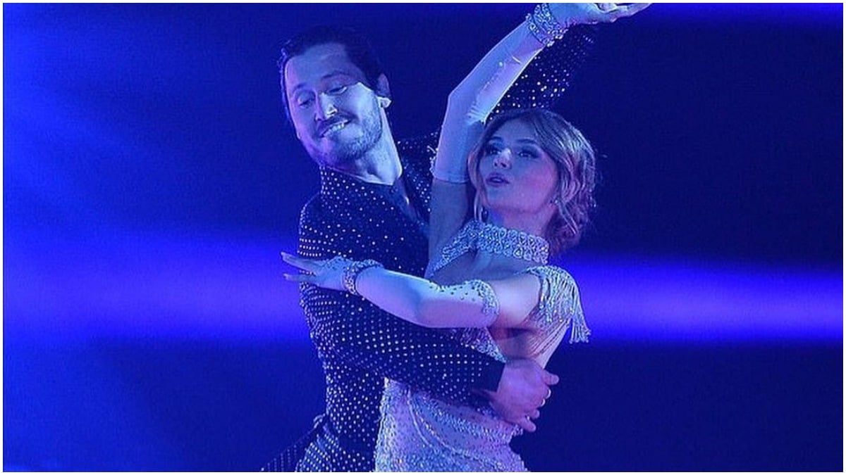 Olivia Jade and Val on DWTS