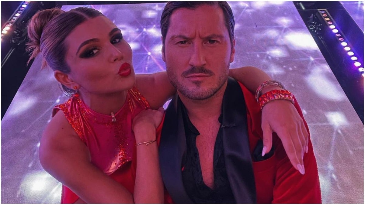Olivia Jade and Val on Dancing With the Stars