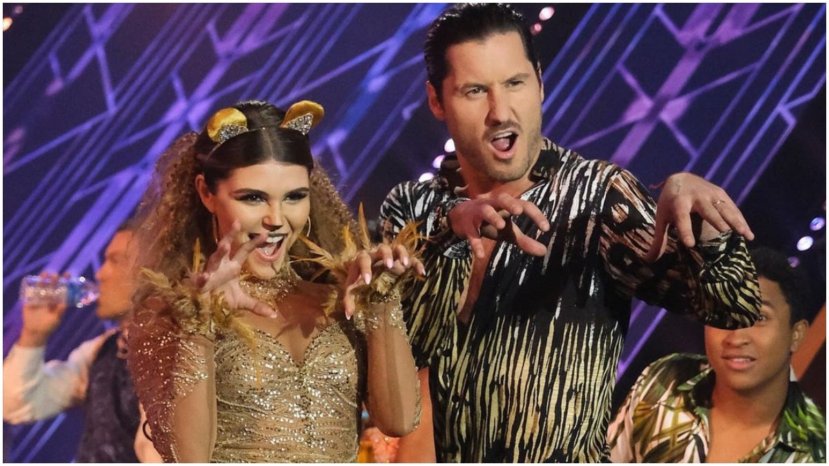 Olivia Jade and Val on Dancing With the Stars