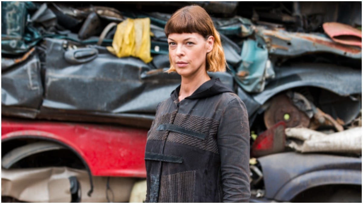 Pollyanna McIntosh stars as Jadis, as seen in Episode 6 of AMC's The Walking Dead Season 8