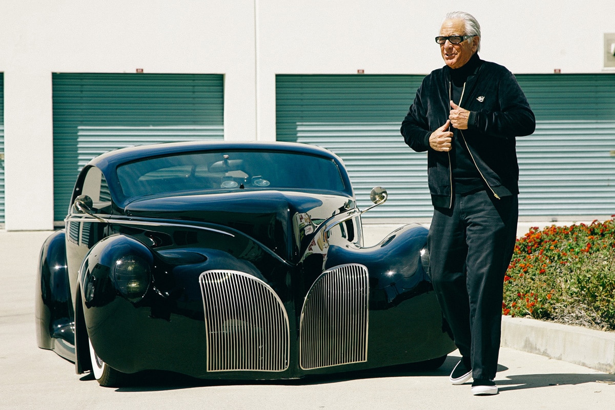 Barry Weiss by a car 