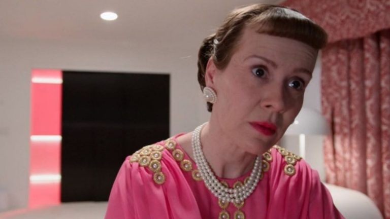 Sarah Paulson stars as Mamie Eisenhower, as seen in Episode 10 of FX's American Horror Story: Double Feature